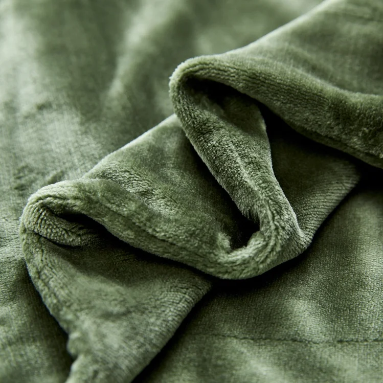 
Factory Outlet Washable Sensory Gravity Heavy Blanket Polyester For Double Bed 