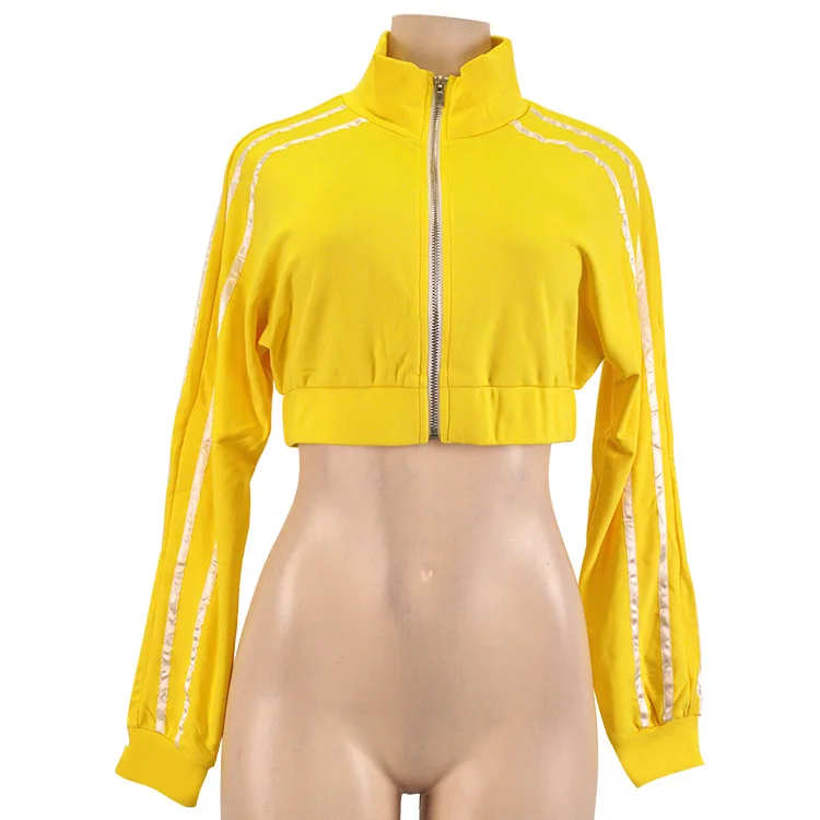 Miranda Casual Style Crop Top Hoodies Women Short Length Solid Color Women Sweatshirts Custom Streetwear Hoodies For Women