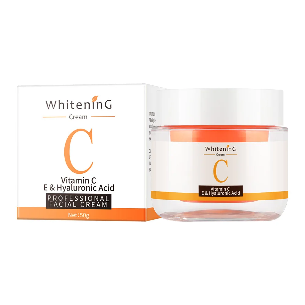 OEM Vitamin C Acne Treatment Face Cream Anti Aging Moisturizing Whitening Radiance Facial Cream