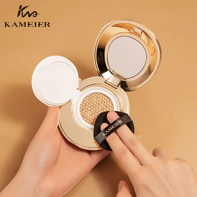 Private Label Lightweight Air Cushion Foundation BB CC Cream Whitening Brightening Effects Sunscreen Face Makeup CC Cream