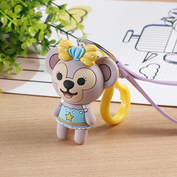 PVC Anime Toy Keychain Custom Charater 3d PVC Model Keychain