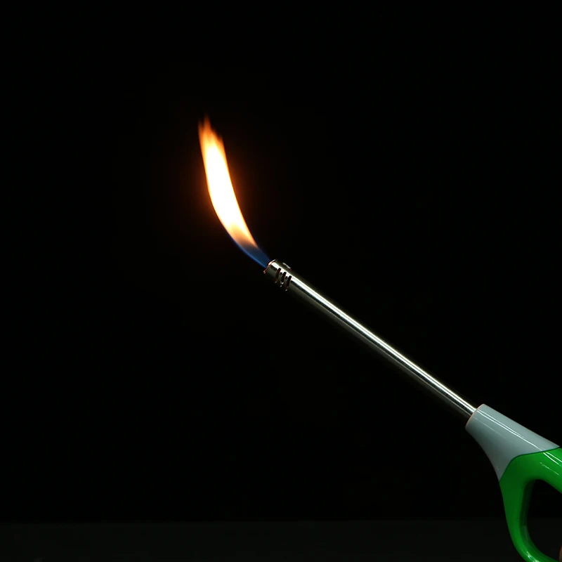 
BBQ grill lighter refillable butane gas candle fireplace kitchen Gun Lighter 