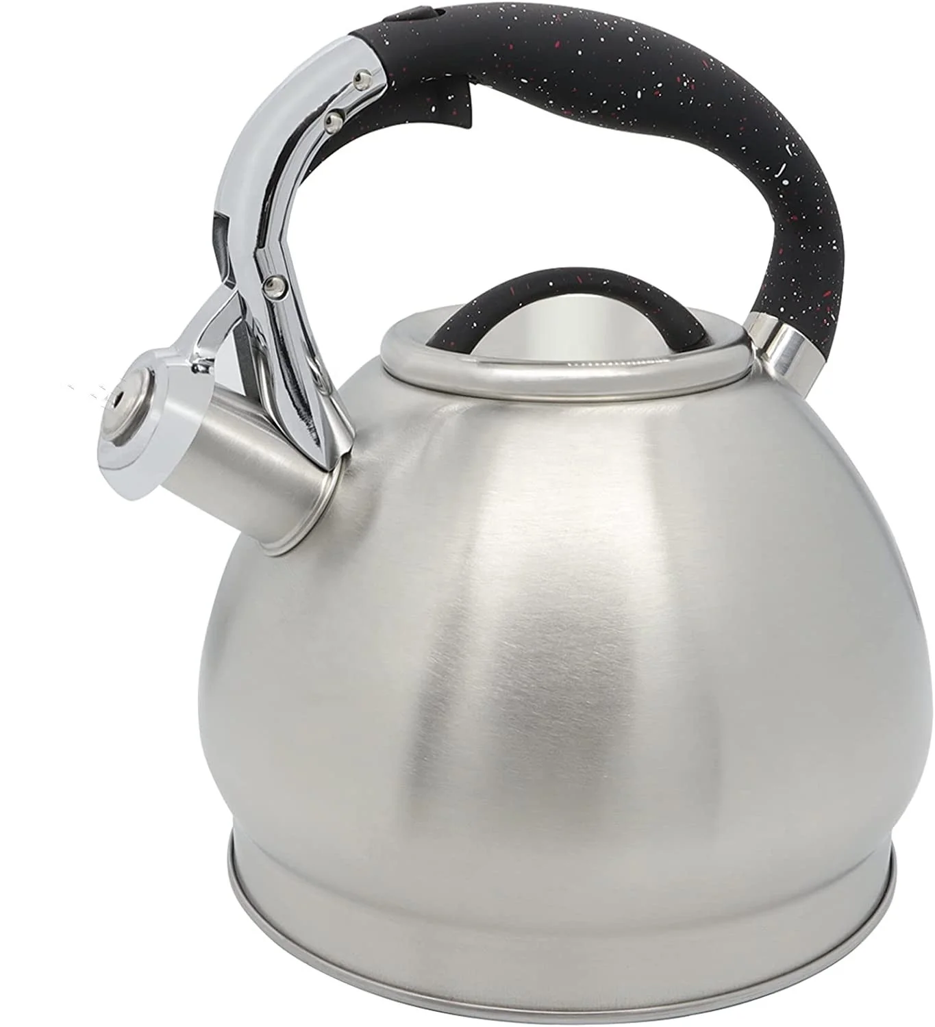 Whistling Tea Kettle Stainless Steel Water Tea Pot With Color Painting Kitchen Home Whistle Kettle