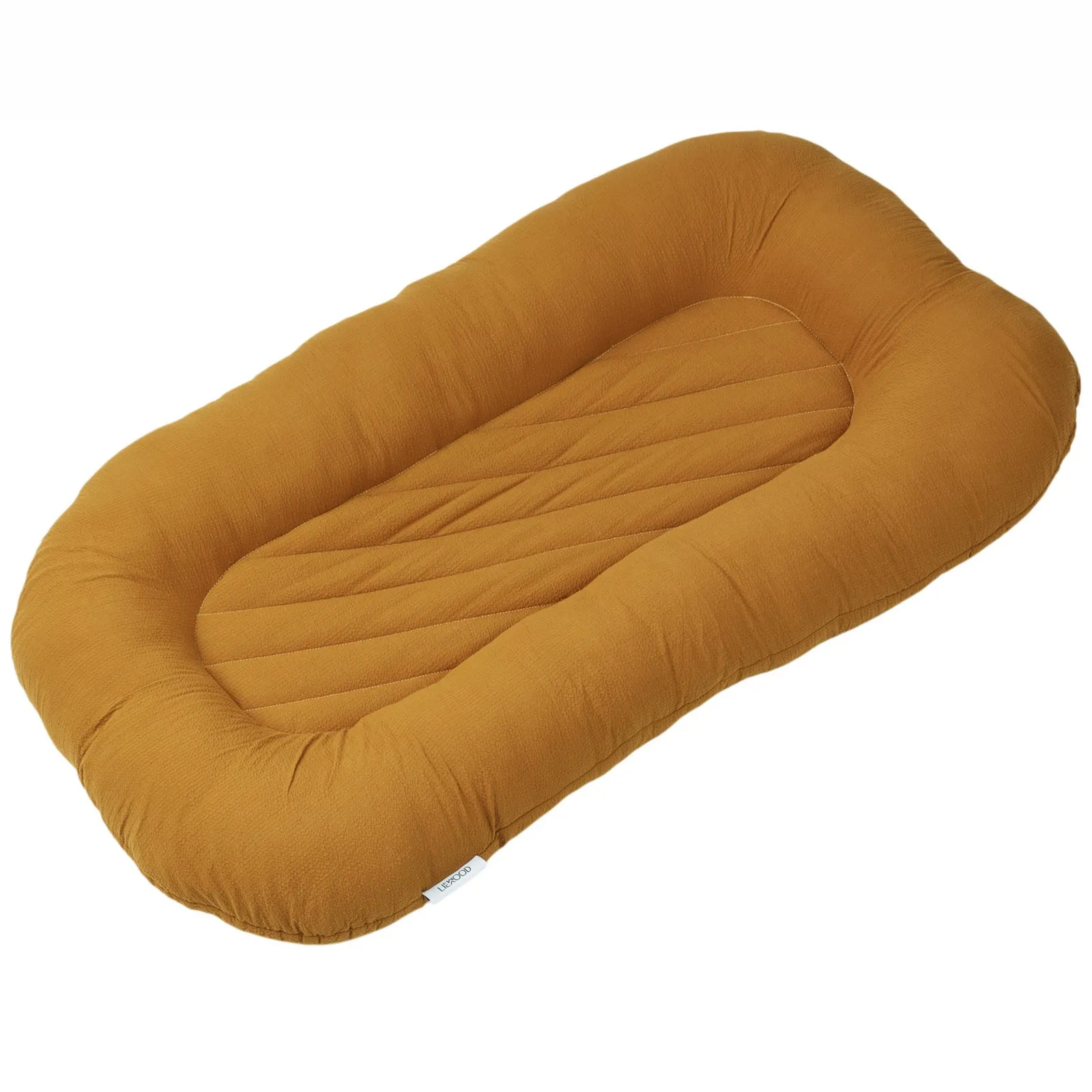 high quality cotton breathable portable baby lounger soothing sleeping nest bed custom pattern