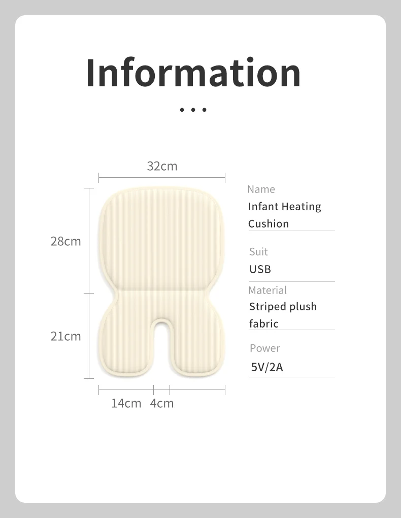 Anjuny infant safety baby sheepskin child car seat cushion white high quality with harness adjustable child car seat covers