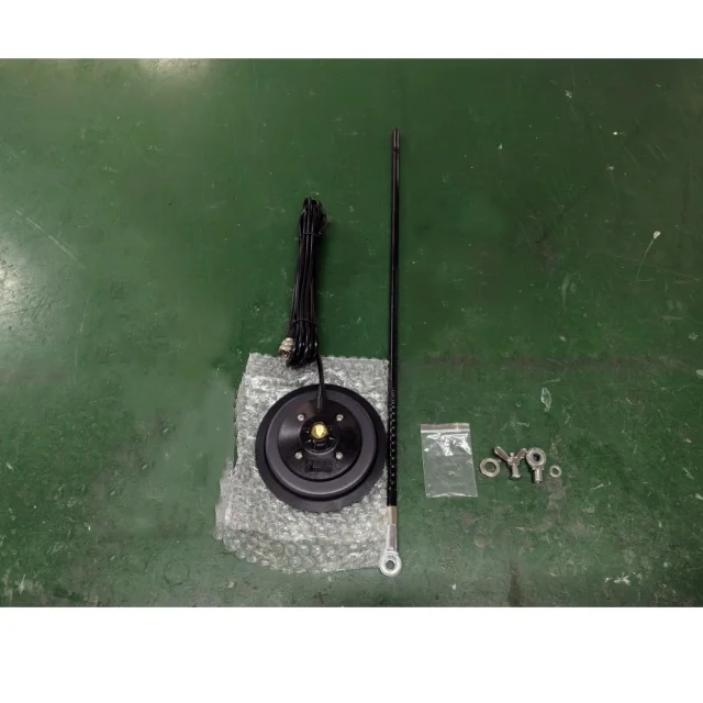 CB82 27MHz Mobile Car Antenna 27.2MHz 27.135MHz Whip Mobile Vehicle Antenna Magnetic Base Antenna for Car Radio Communication