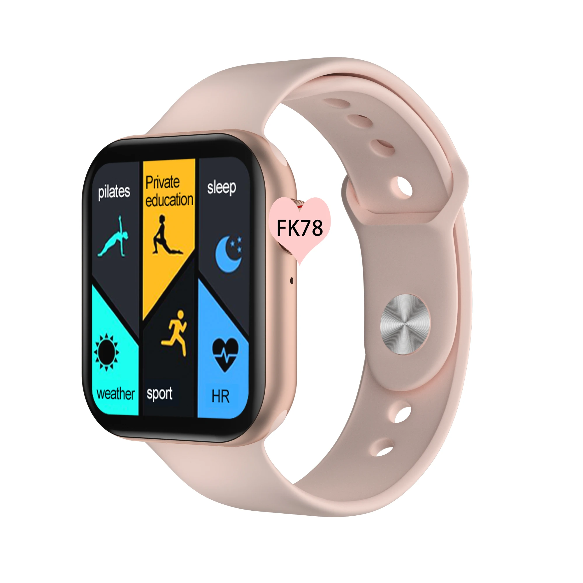  2021 Новые смарт-часы fk78 1 78 дюймов экран сделать и ответить на вызов Smartwatch для мобильного