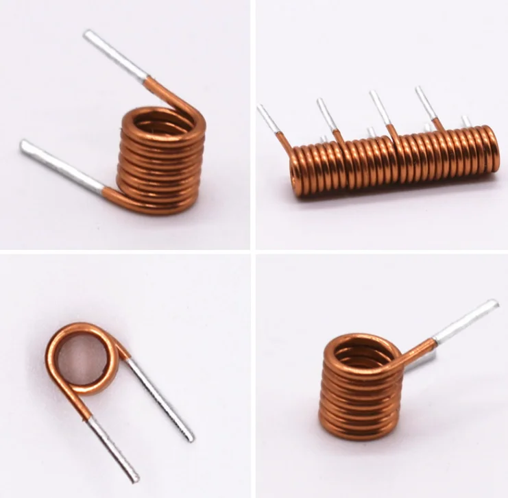 Customized choke coil inductor air coils with flat wire pfc trodial coil flat wire winding machine