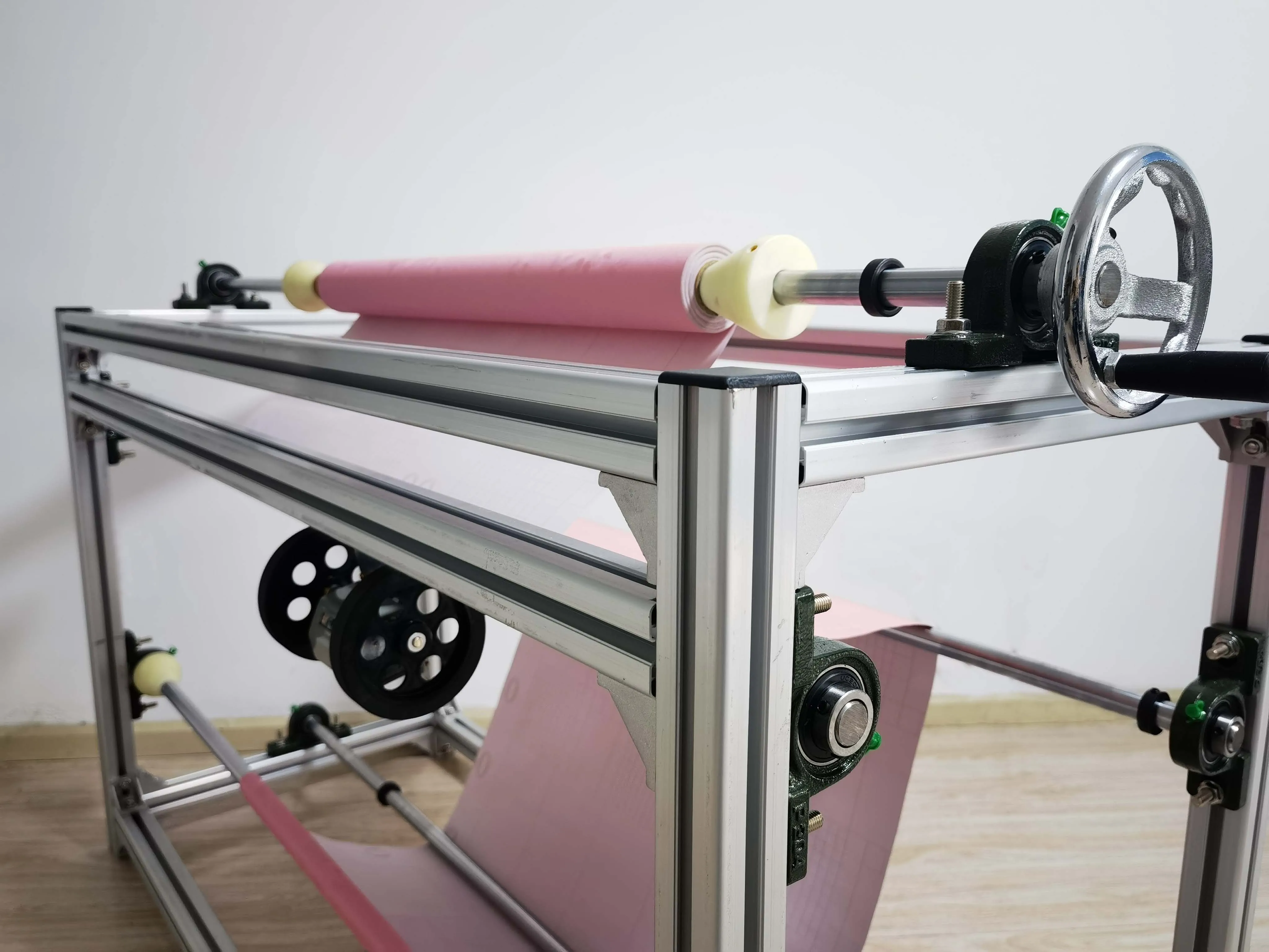 Cheap Textile Fabric Paper Roll Rewinding Machine for Wallpaper Shop