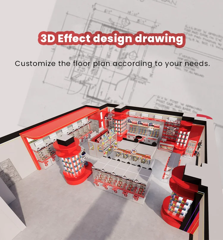 Coin Operated Redemption Game Machine Arcade Crane Claw Machine New Stuffed Plush Animals Claw Crane Redemption Game Machine