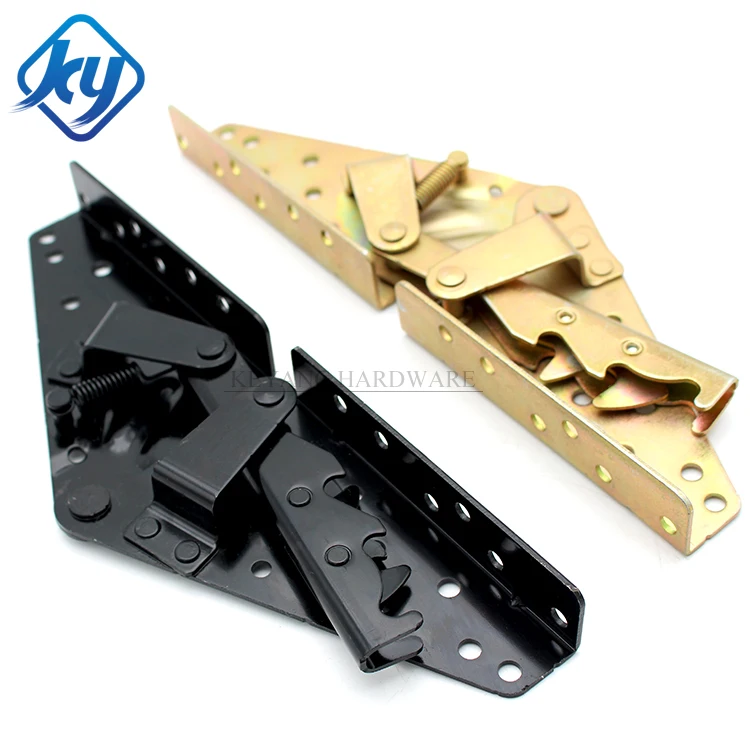 Functional Hinges Metal Click Clack Futon Sofa Cum Bed Mechanism