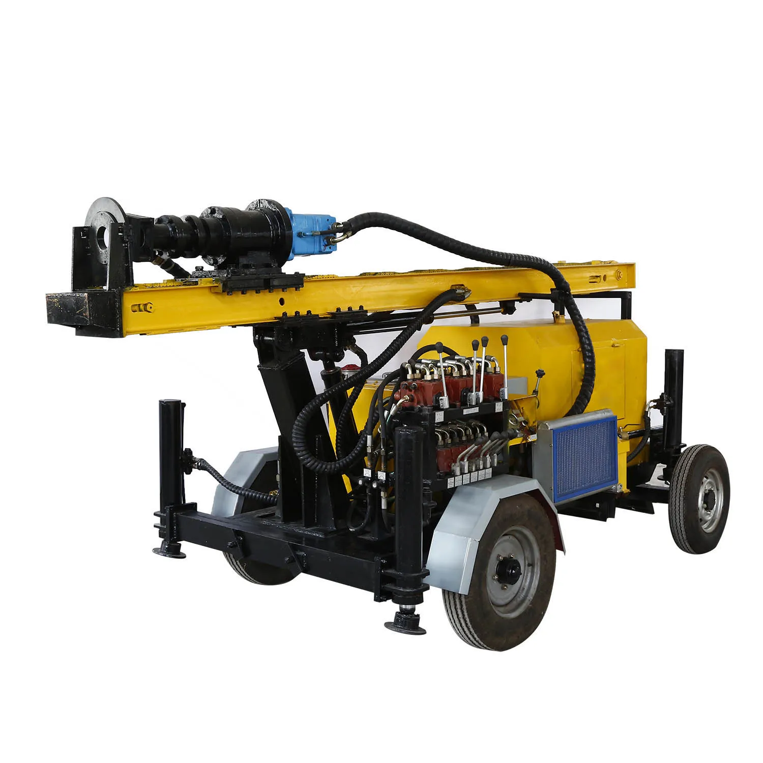 DFQ-150W 150m DTH hammer Geothermal water well drill rig