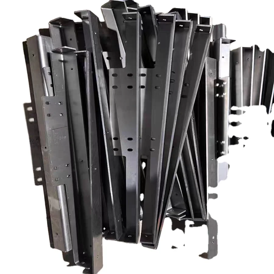 Large Size Mild Steel Sheet Metal Fabrication Supplier Welded Structural Parts with Painting Coating
