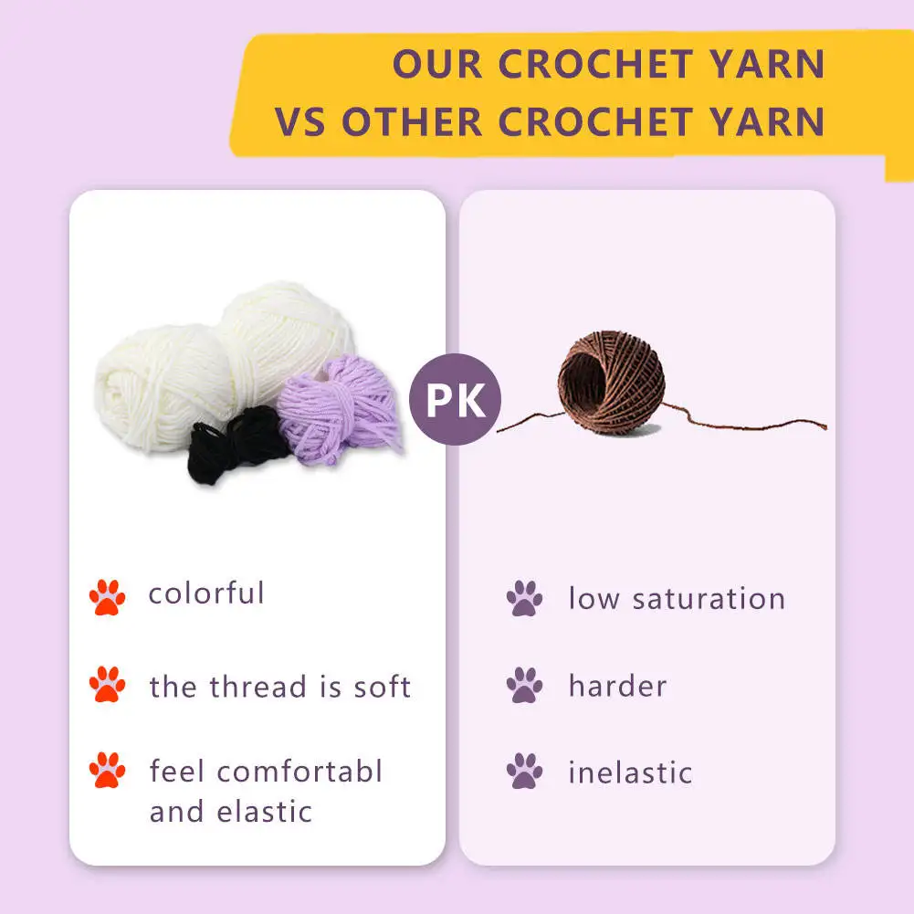 Animal New Design crochet kit diy crochet animal kit crochet set for beginners