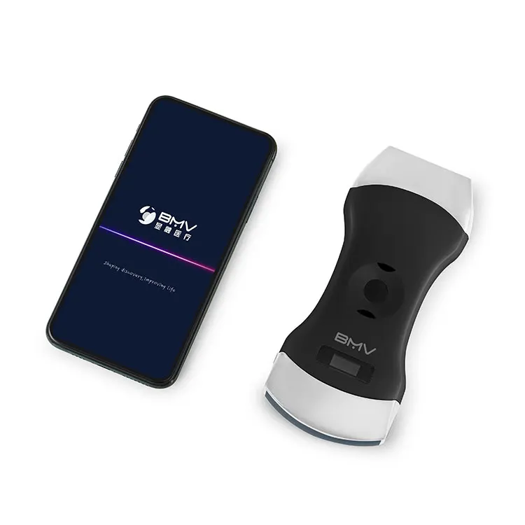 Wireless 3 in 1 Phased probe And Linear probe Ultrasound Handheld Wireless Ultrasound Scanner