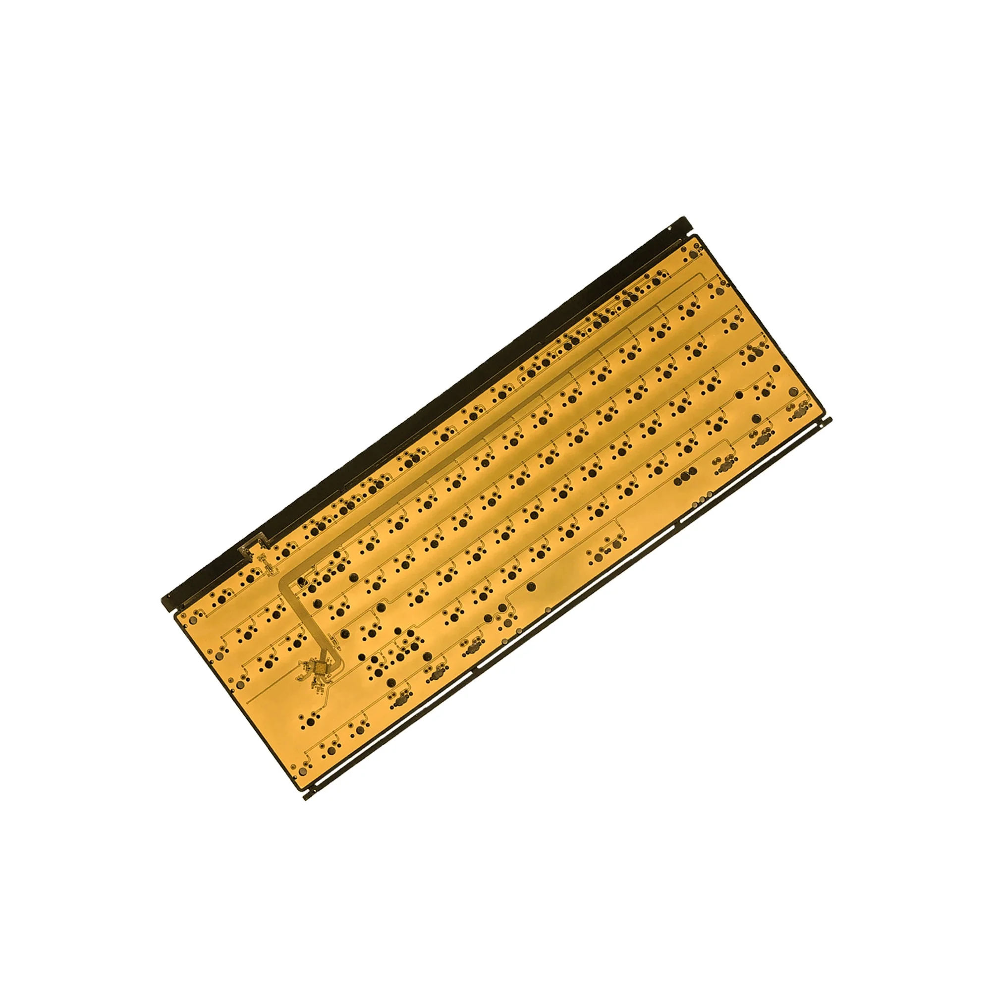 Custom Pcb Pcba Manufacturer 60% 65% 100% Mechanical Keyboard PCB Assembly Electronic Prototype Keyboard PCB OEM Factory