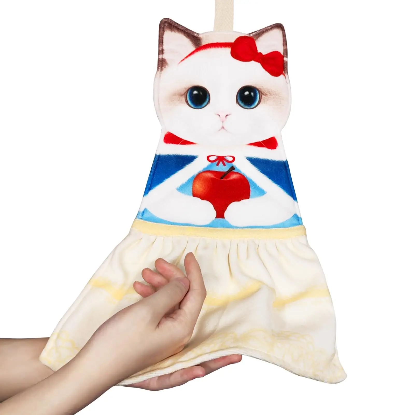 Trending Products 2024 New Arrivals Gifts for Pet Lovers Cat Shaped Towel Super Absorbent Cat Towels