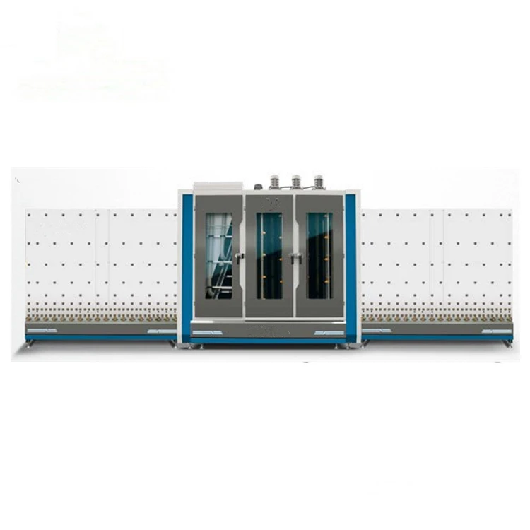 Impressive High Consistency Front End Detection Soft Brush Glass Cleaner and Timer Controlled Drying Glass Washing Machine