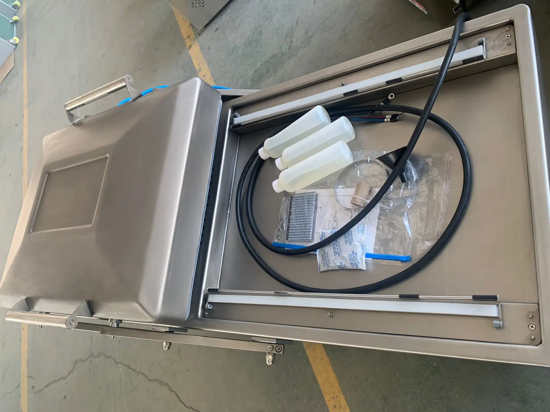 New 220V Double Chamber Vacuum Packer Industrial Machine for Food & Non Food Package for Home Use Restaurants Food Shops