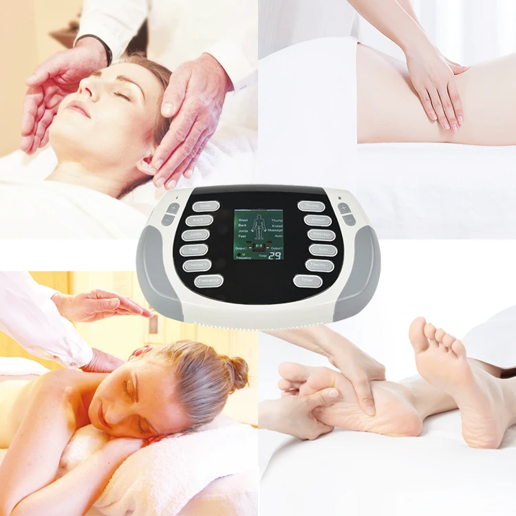 New Arrivals Mini Smart Relief Electronic Pulse Massager with Four Channels Output Tens Acupuncture Therapy Machine Massager