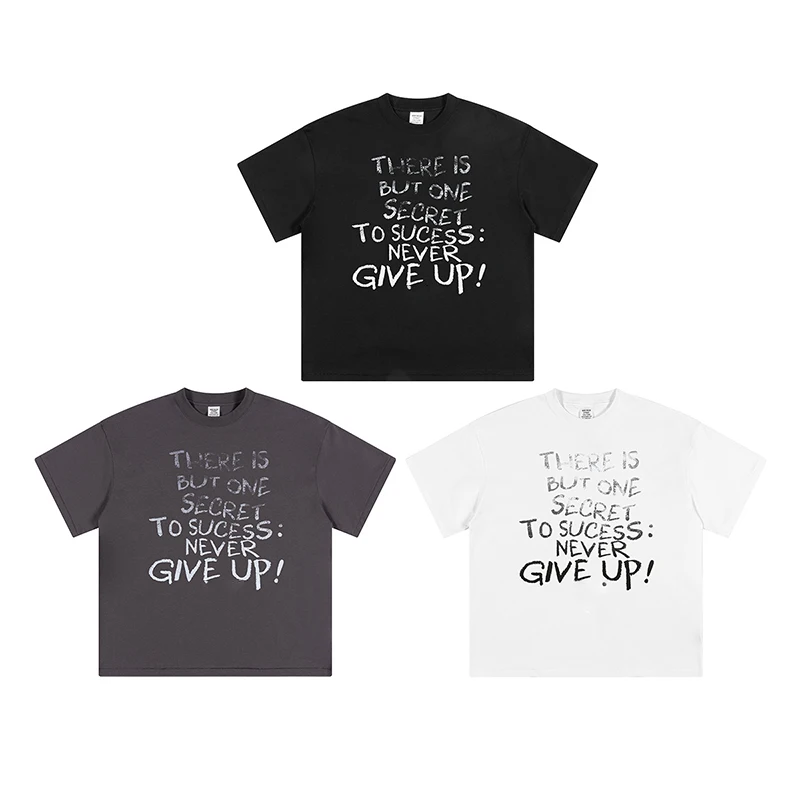 High Quality Cotton Loose Oversize t Shirt Manufacture Painting Original Vintage Streetwear Graphic t Shirt