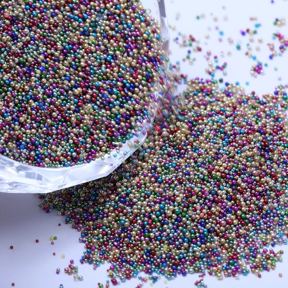 Micro glass caviar beads for Garment
