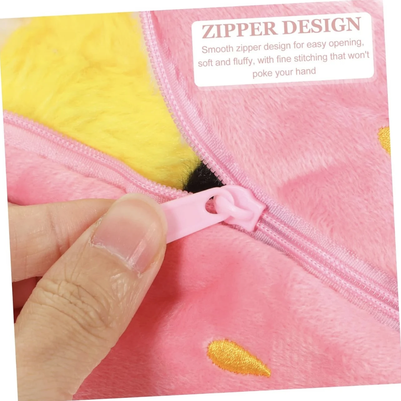 Strawberry Toy Plush Stuffed Animals  Home Accents Toy Honey Bee Decorations Pillow Plush Dolls Fruit White For Child