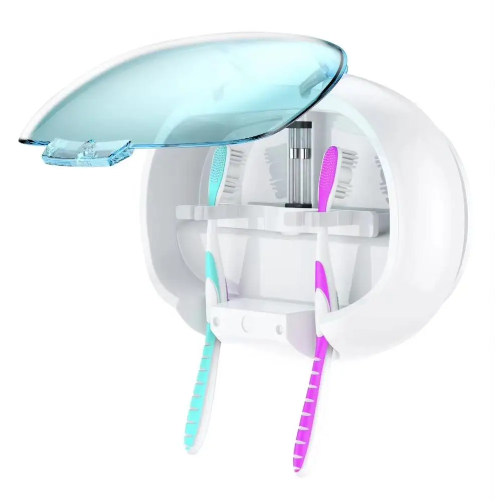 Sterilizing toothbrush head