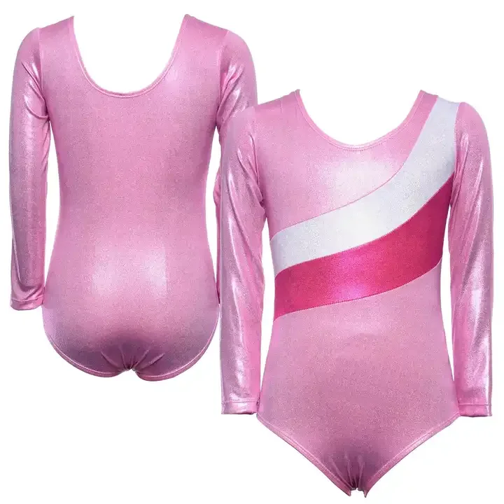 womens clothing unitard yellow gymnastics costume women full body boy kids zip halloween cotton spandex glossy bodysuit shiny