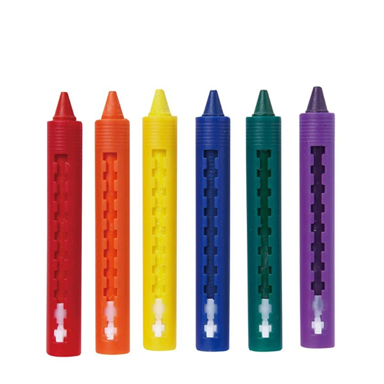 
Bathtub Colorful Crayons 