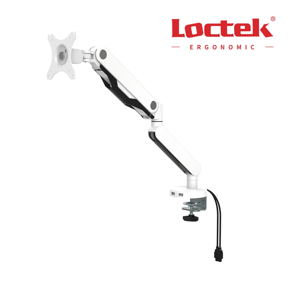 Эргономичный монитор с пружиной 17-30 дюймов, алюминиевый монитор с газовой пружиной, Arm Loctek DLB530