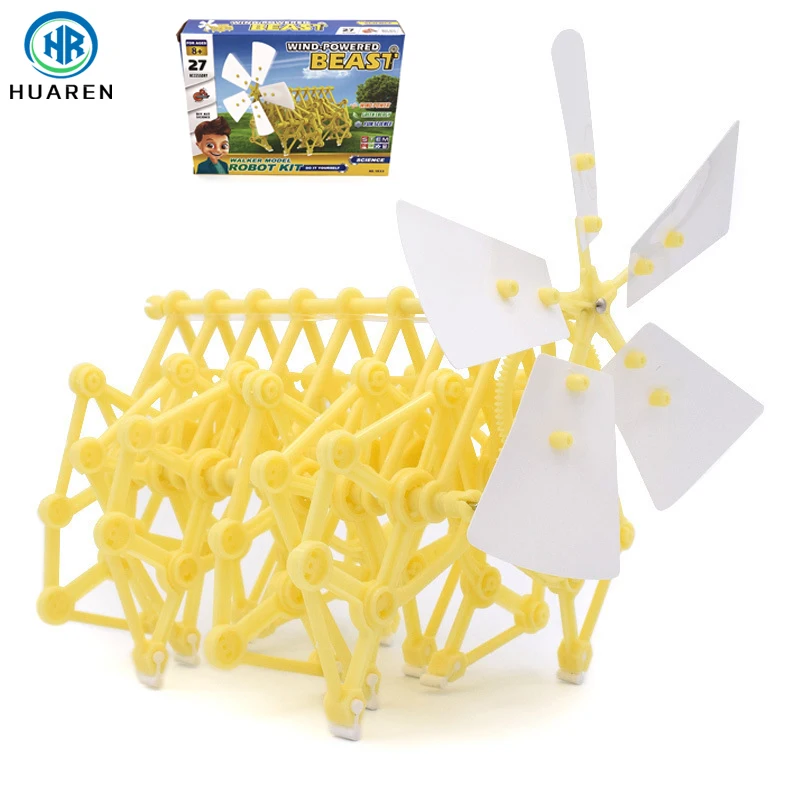 Factory Direct Stem Learning Toys Educational Science Mini Strandbeest Model Kit Wind Power Beast