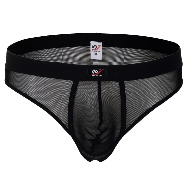 Transparent OEM ODM factory manufacturing custom briefs mens underwear