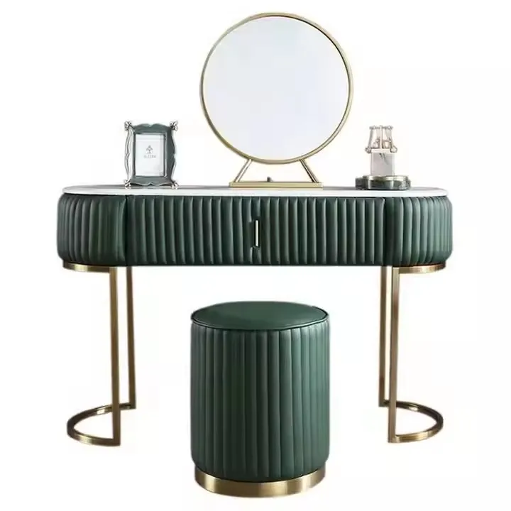 Nordic dressing table bedroom furniture modern dressing table with mirrors