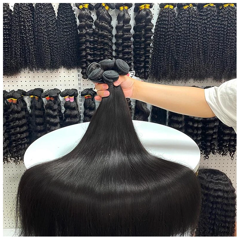 Xuchang Ruixin Factory ISEE Brand Hair Bundles, Closure, Frontal, Wigs Human Cuticle Aligned Hair