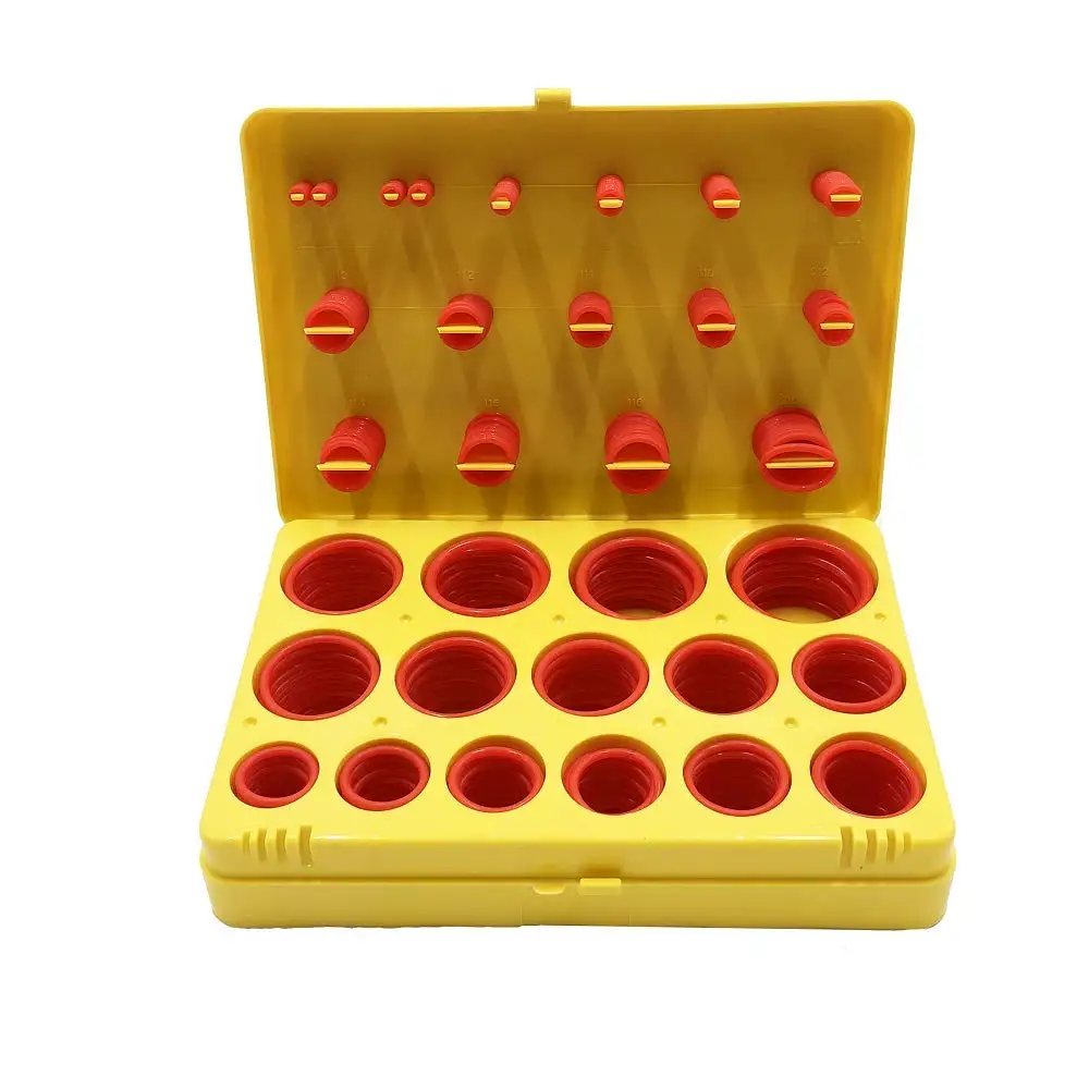 386PC 3mm-44mm Silicone Metric O-ring FKM Seal Kit Rubber Seal Oring Assortment