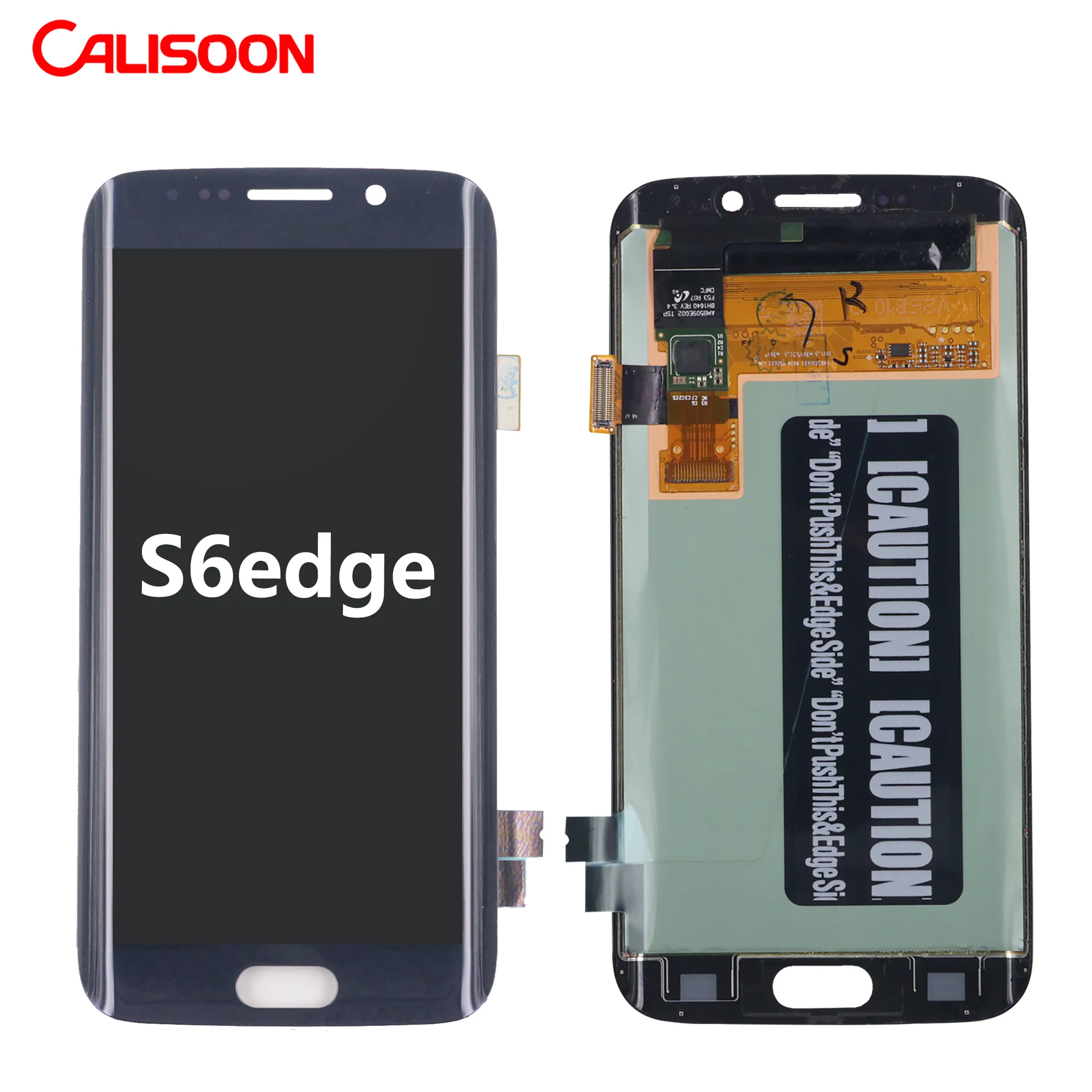 high brightness pantalla mobile phone lcd for samsung Galaxy s6 edge amoled digitizer assembly touch screen display replacement