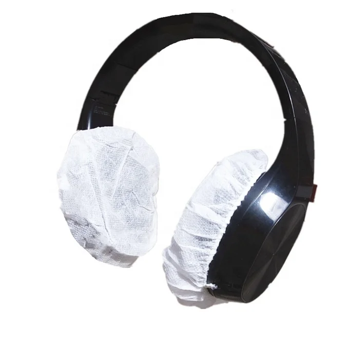 Polyester Latex-Free Non Woven Headphone Cover