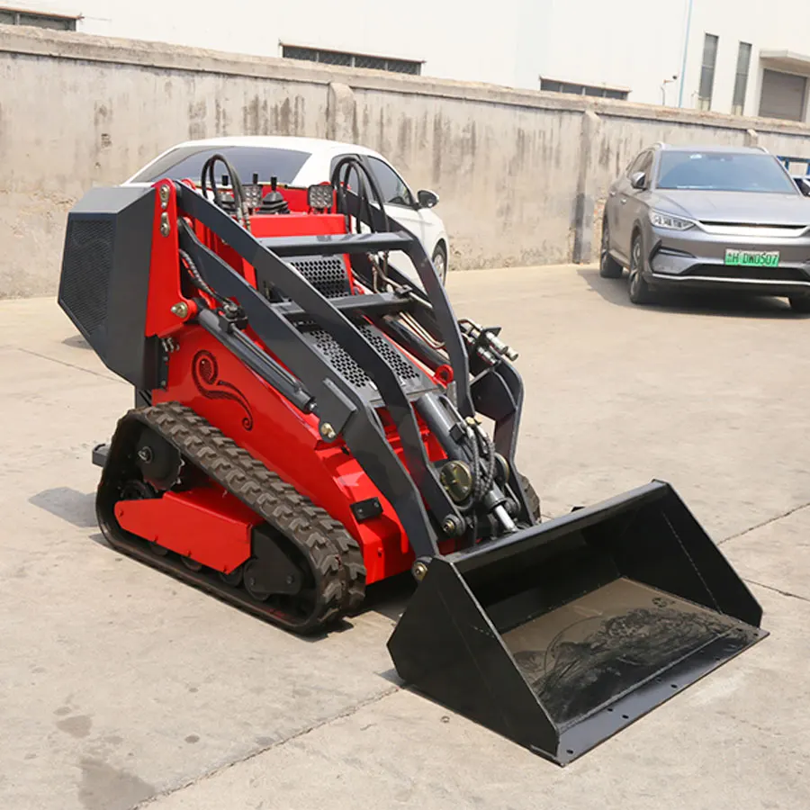 Двигатель Kubota мощностью 25 л.с. недорогой многофункциональный Гусеничный мини-погрузчик с бортовым поворотом для продажи гусеничной дорожкой