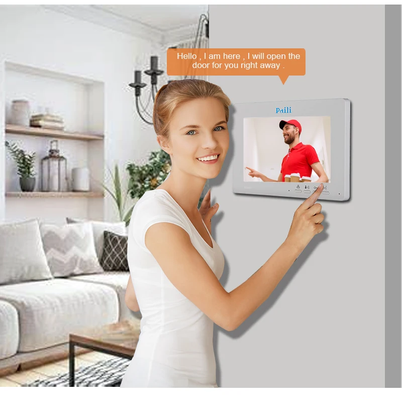 Multi-apartment tuya villa doorphone intercom with wifi video interphone security intercom system