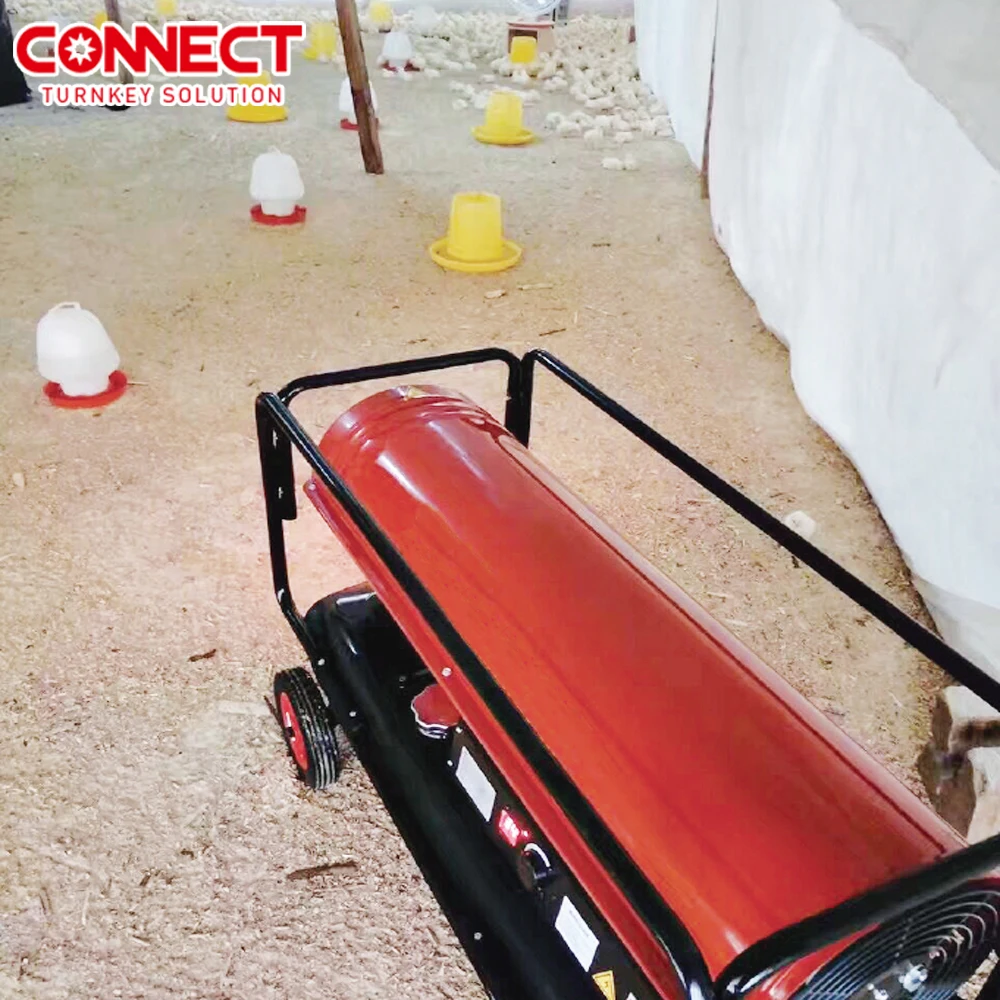 10KW 20KW 30KW 50KW Automatic Chicken house heating equipment Farm Warm hot air heater for Poultry