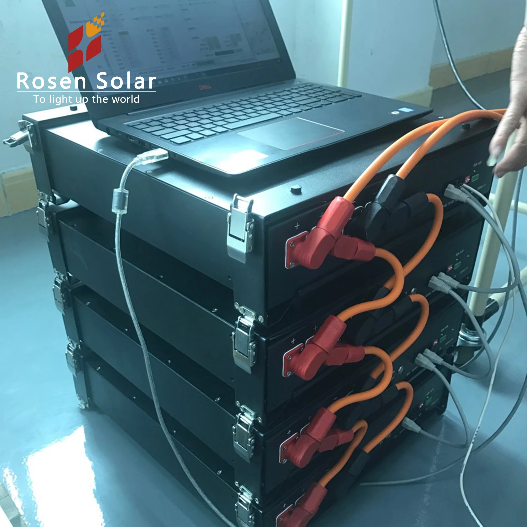Lithium Ion Battery Lifepo4 48v 200ah Battery Pack Rosen LiFePo4 Battery 100ah 200ah 300ah