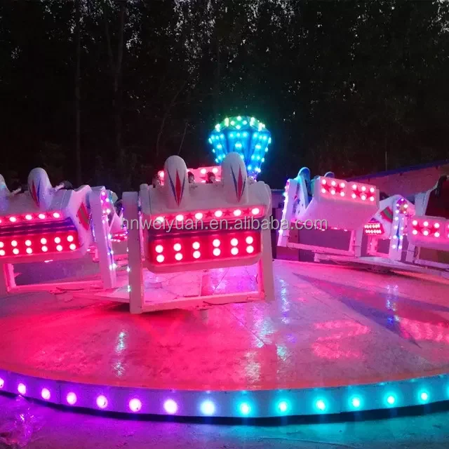 Break Dance Amusement Park Equipment outdoor indoor playground Carnival Thrilling Rides Crazy dance ride for sale