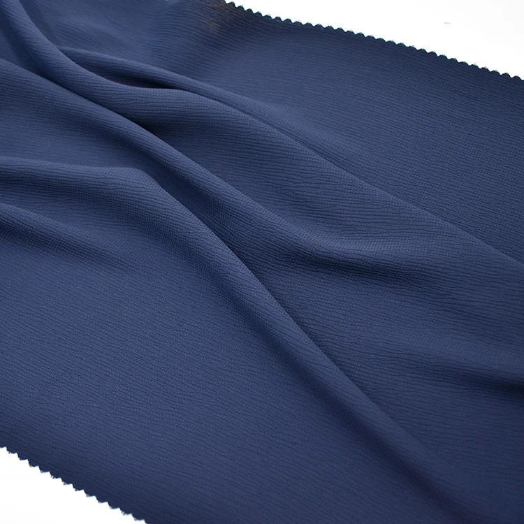 Hot sale formal black crepe fabric abaya nida tiktok fabric polyester fabric for abaya dress