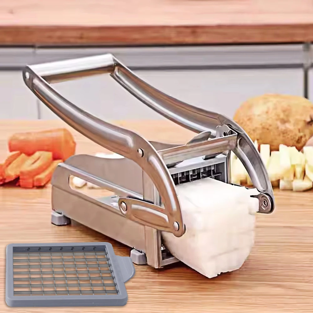 Multifunction Manual 304 Stainless Steel Vegetable Fruit Chopper Chips Potato cutter french fries French Fry Cutter