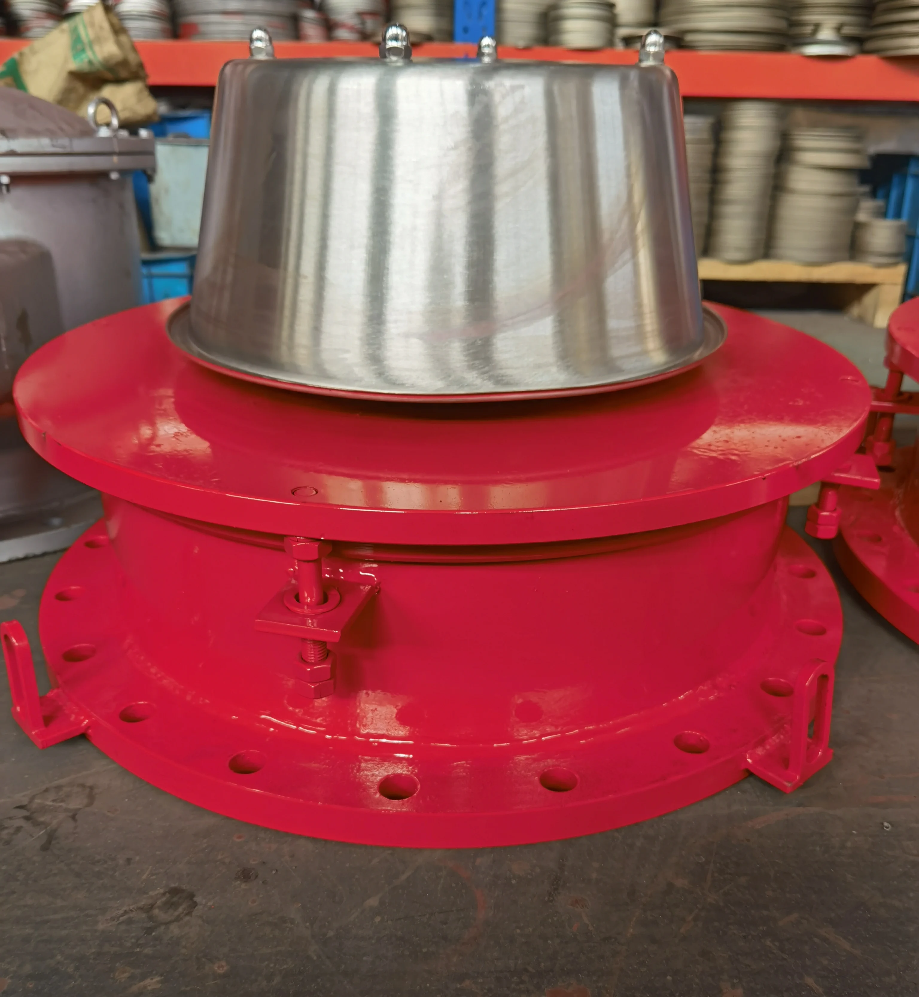 ZCHRK-I  Zhenchao Stainless steel fire-resistant breathing manhole for storage tank