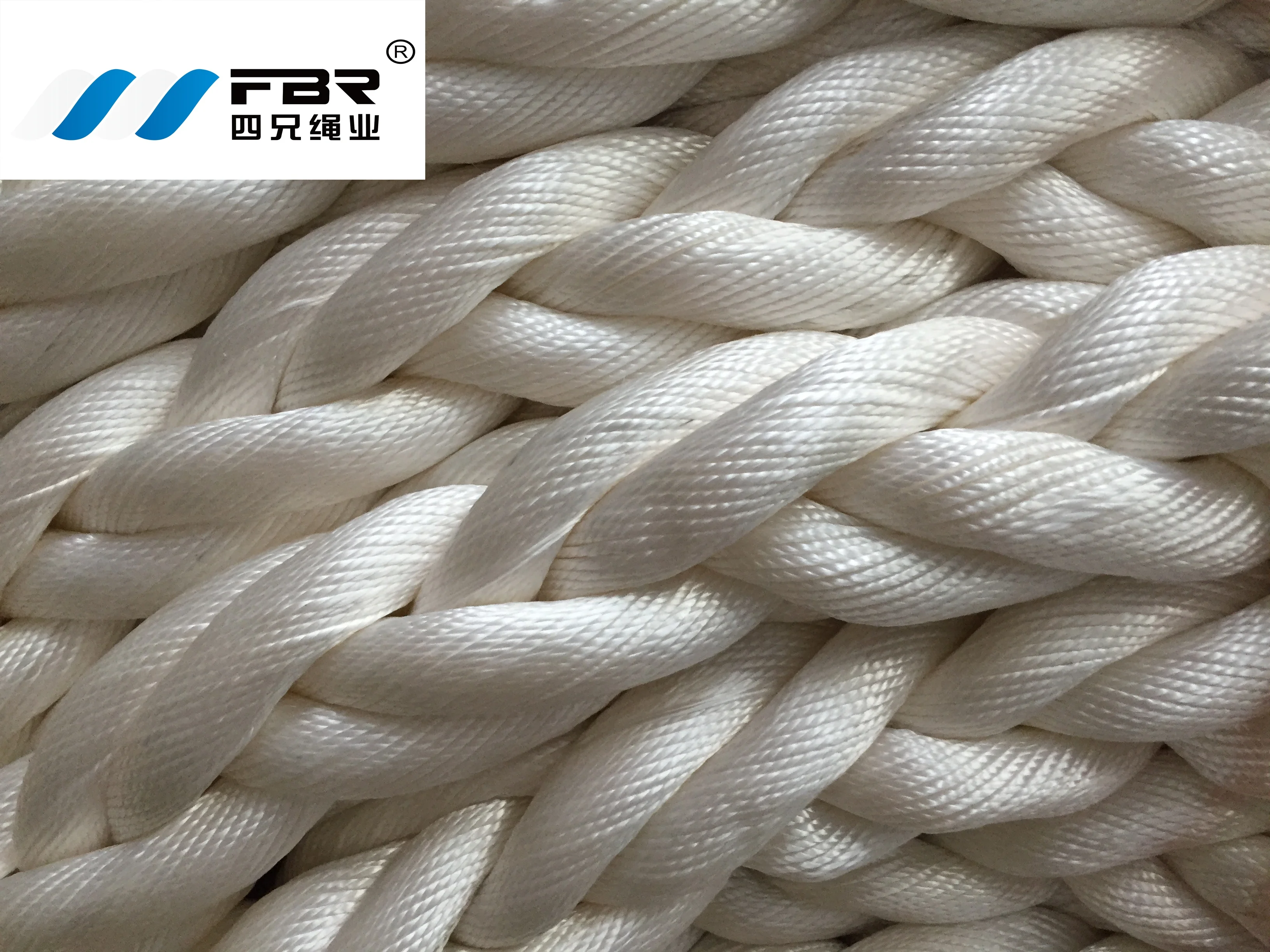 polyamide mooring haswer rope  8/12 strands nylon braided rope for marine /mooring  anchor rope 64mm