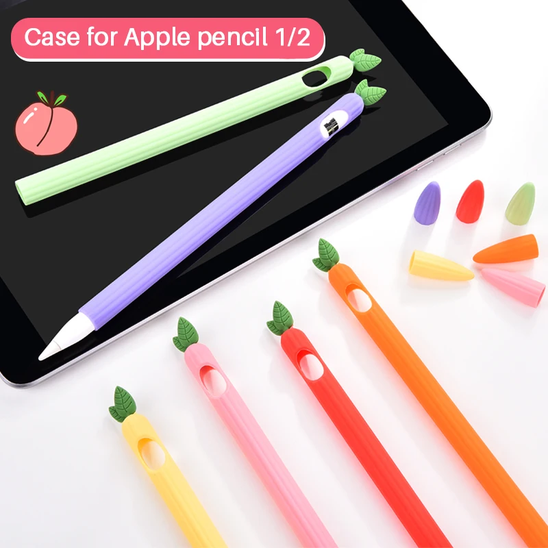 2021 устойчивый к царапинам простой силиконовый чехол для Apple Pencil