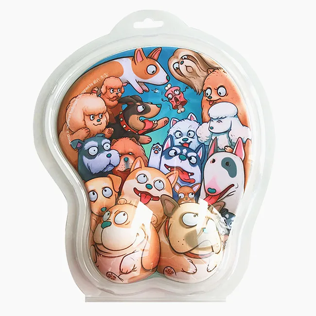 3d mouse pad Wrist girl big breast mouse pad Soft Foam Mouse Mat with Gel Wrist Support Fiber Surface