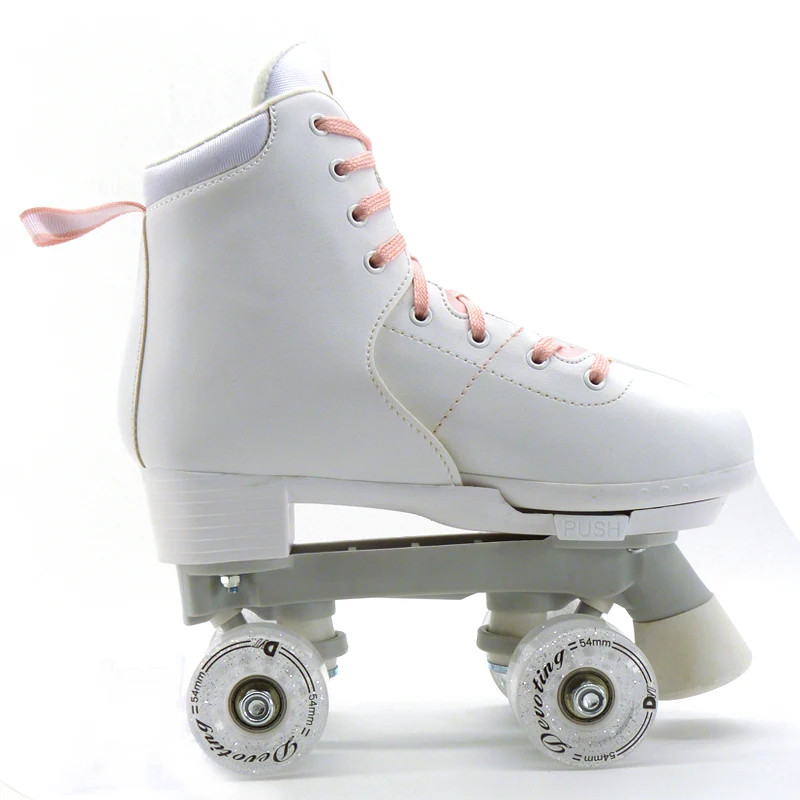 Popular Hot Sell Adjustable Quad Roller Skate With 4 Wheels Available Professional  Adult kids Roller Skate